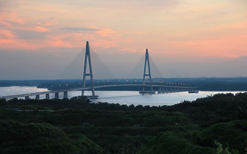 Johor River Bridge 1
